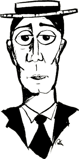Illustrationn of Buster Keaton